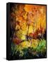 Burning 562111-Pol Ledent-Framed Stretched Canvas