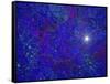 Burning a Hole in Spacetime-MusicDreamerArt-Framed Stretched Canvas