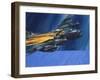 Burning Aircraft-Wilf Hardy-Framed Giclee Print