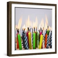 Burning Birthday Candles-Beathan-Framed Photographic Print