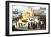 Burning Bishops at the Stake during the Spanish Inquisition-null-Framed Giclee Print