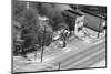 Burning Building in 1965 Los Angeles Race Riots-null-Mounted Photographic Print