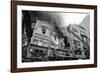 Burning Building-null-Framed Photographic Print