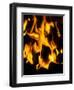 Burning Coal-Tek Image-Framed Premium Photographic Print