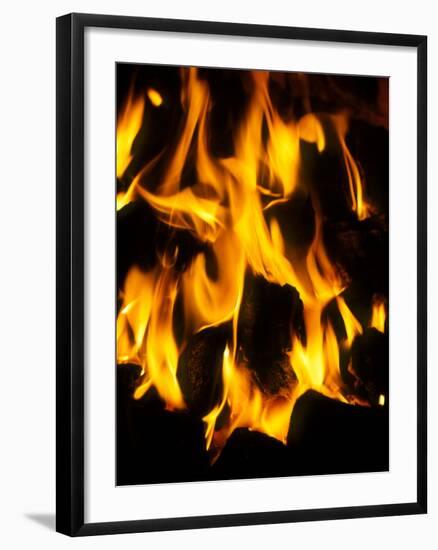 Burning Coal-Tek Image-Framed Photographic Print