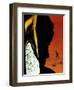 "Burning Draft Card," January 27, 1968-Fred Ward-Framed Giclee Print