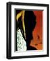 "Burning Draft Card," January 27, 1968-Fred Ward-Framed Giclee Print