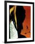 "Burning Draft Card," January 27, 1968-Fred Ward-Framed Giclee Print