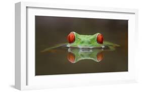 Burning Eyes-Kutub Uddin-Framed Giclee Print