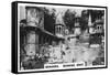 Burning Ghat, Benares, India, C1925-null-Framed Stretched Canvas