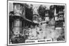 Burning Ghat, Benares, India, C1925-null-Mounted Giclee Print