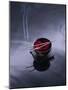 Burning incense on top of bowl of petals-John Smith-Mounted Photographic Print