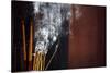 Burning incense sticks, Taoist temple, Emperor Jade Pagoda (Chua Phuoc Hai)-Godong-Stretched Canvas