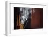 Burning incense sticks, Taoist temple, Emperor Jade Pagoda (Chua Phuoc Hai)-Godong-Framed Photographic Print