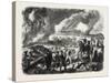 Burning of Cork-Tree Forests, in the District of Jemappes, Philipville, Algeria, 1865-null-Stretched Canvas