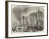 Burning of Covent-Garden Theatre-null-Framed Giclee Print