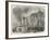 Burning of Covent-Garden Theatre-null-Framed Giclee Print