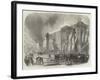 Burning of Covent-Garden Theatre-null-Framed Giclee Print