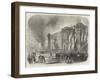 Burning of Covent-Garden Theatre-null-Framed Giclee Print