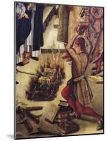 Burning of Heretics Books-Pedro Berruguete-Mounted Giclee Print