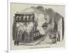 Burning of Irwell Buildings, Manchester-null-Framed Giclee Print