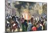 Burning of Knights Templar During the 14th Century, 1851-null-Mounted Giclee Print