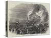 Burning of the Adelphi Theatre, at Glasgow-null-Stretched Canvas