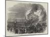 Burning of the Adelphi Theatre, at Glasgow-null-Mounted Giclee Print