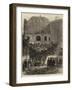 Burning of the Brooklyn Theatre, the Ruins-null-Framed Giclee Print