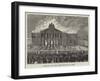 Burning of the Court-House at Cork-null-Framed Giclee Print