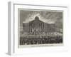 Burning of the Court-House at Cork-null-Framed Giclee Print