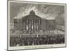 Burning of the Court-House at Cork-null-Mounted Giclee Print