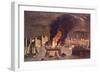 Burning of the Frigate 'Philadelphia', in the Harbour of Tripoli on 16th February 1804-null-Framed Giclee Print