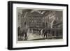 Burning of the House of Representatives at Brussels-null-Framed Giclee Print