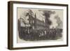 Burning of the Houses of Assembly, at Montreal-null-Framed Giclee Print