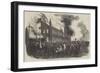 Burning of the Houses of Assembly, at Montreal-null-Framed Giclee Print