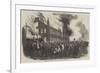 Burning of the Houses of Assembly, at Montreal-null-Framed Giclee Print