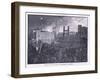 Burning of the Houses of Parliament 1834-Paul Hardy-Framed Giclee Print