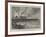 Burning of the Lowestoft Promenade Pier-null-Framed Giclee Print