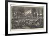 Burning of the Lunatic Asylum at Montreal, Canada-null-Framed Giclee Print