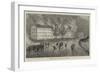 Burning of the Lunatic Asylum at St Pons, Nice-null-Framed Giclee Print