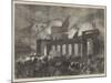 Burning of the Old Opera-House, Paris-Charles Robinson-Mounted Giclee Print