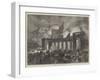 Burning of the Old Opera-House, Paris-Charles Robinson-Framed Giclee Print