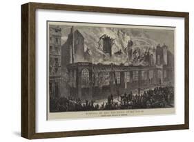 Burning of the Old Paris Opera House-William Henry James Boot-Framed Giclee Print