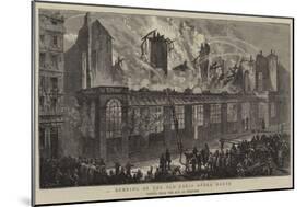 Burning of the Old Paris Opera House-William Henry James Boot-Mounted Giclee Print