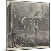 Burning of the Park Theatre, at New York-null-Mounted Giclee Print