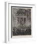 Burning of the Ring Theatre, Vienna, How Some Were Saved-null-Framed Giclee Print