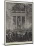 Burning of the Ring Theatre, Vienna, How Some Were Saved-null-Mounted Giclee Print