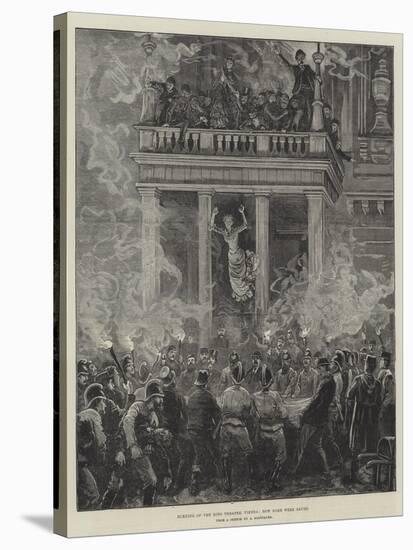 Burning of the Ring Theatre, Vienna, How Some Were Saved-null-Stretched Canvas