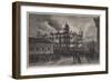 Burning of the Sailors Home at Liverpool-Richard Principal Leitch-Framed Giclee Print